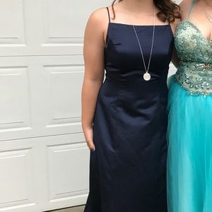 Navy blue dress
